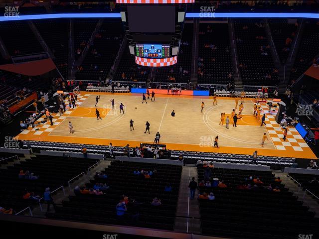 Seating view for Thompson-Boling Arena at Food City Center Section 320