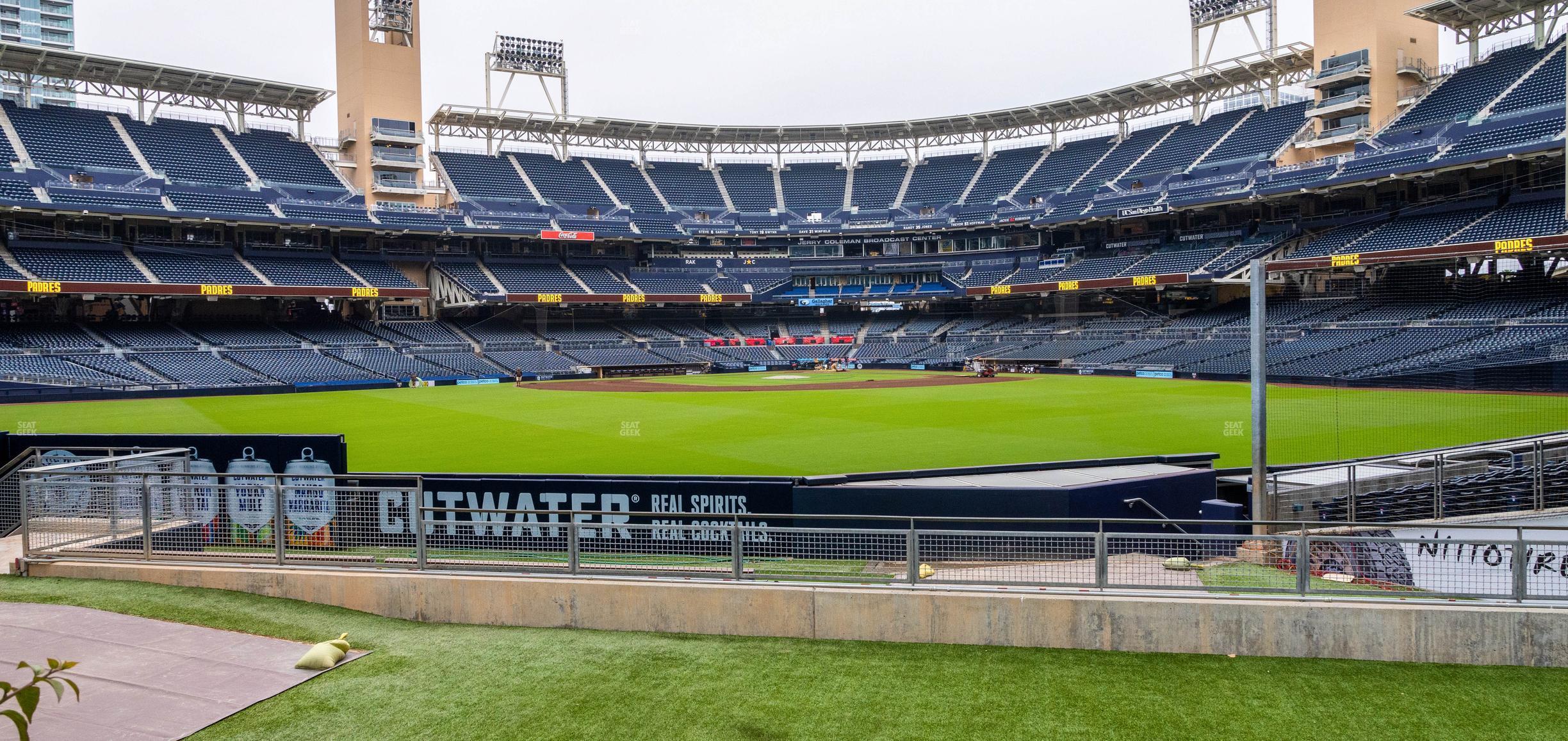 Seating view for Petco Park Section Picnic Terrace