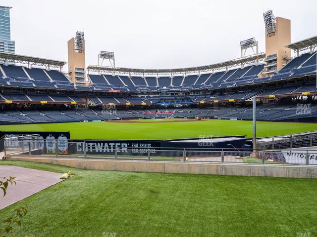 Seating view for Petco Park Section Picnic Terrace