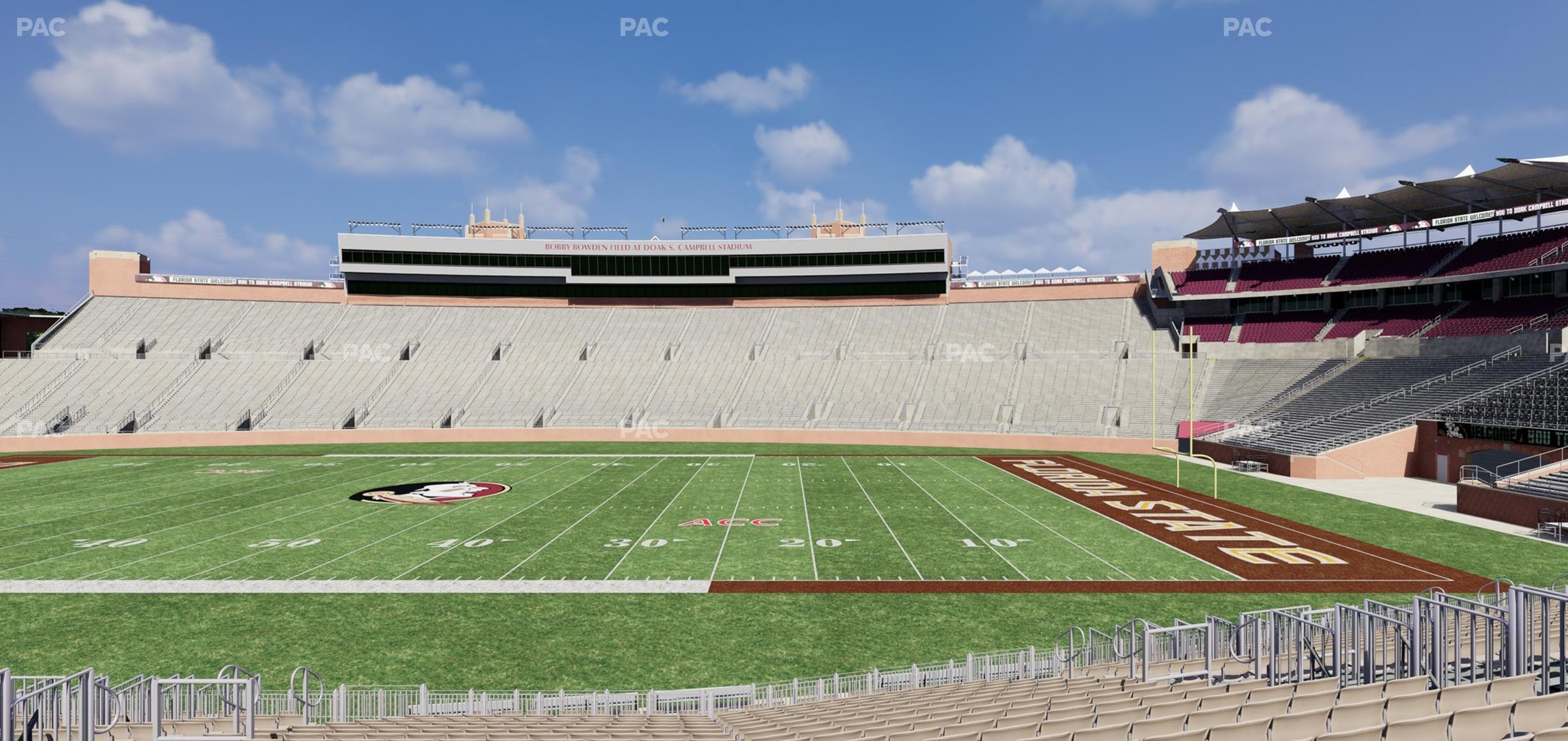 Seating view for Doak Campbell Stadium Section 31