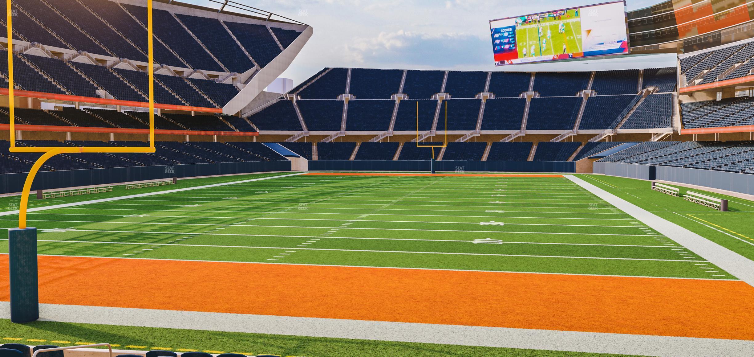 Seating view for Soldier Field Section 121