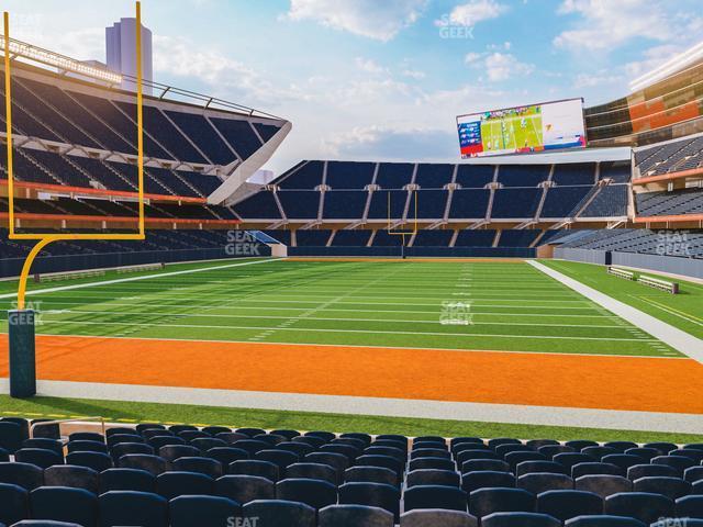 Seating view for Soldier Field Section 121