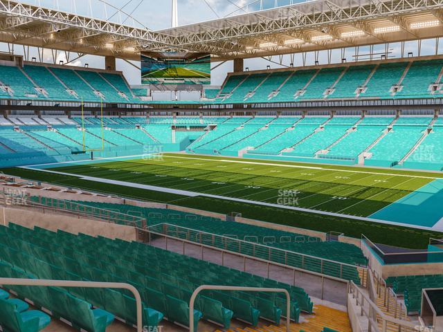 Seating view for Hard Rock Stadium Section 241