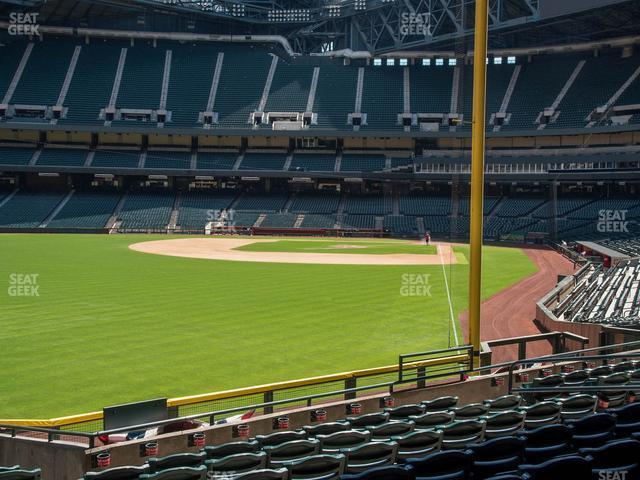 Seating view for Chase Field Section 138