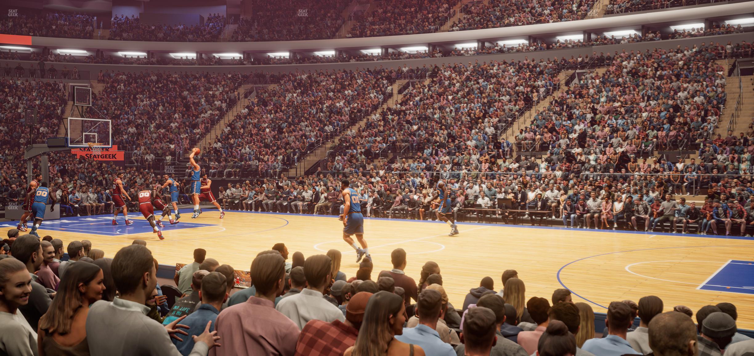 Seating view for Madison Square Garden Section 108