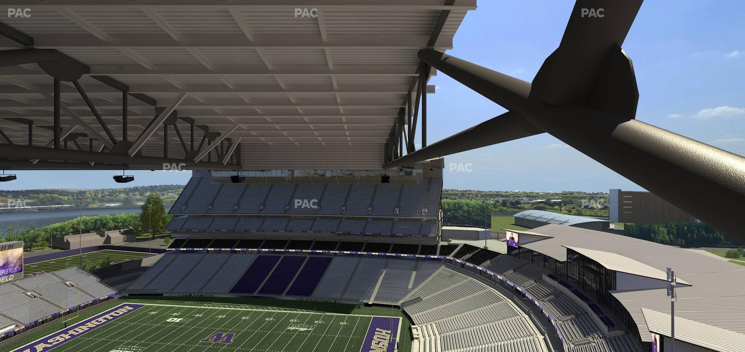 Seating view for Husky Stadium Section 325