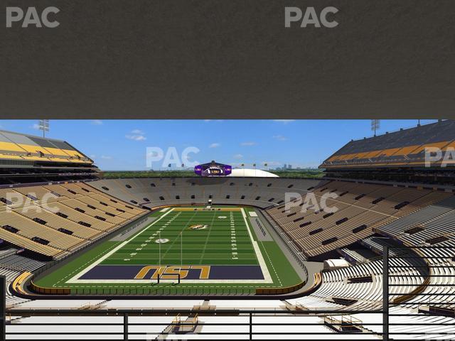 Seating view for Tiger Stadium Section Suite 250