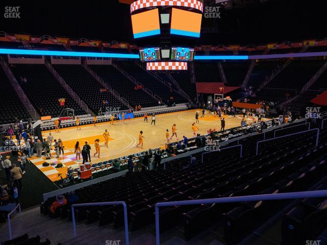 Seating view for Thompson-Boling Arena at Food City Center Section 108