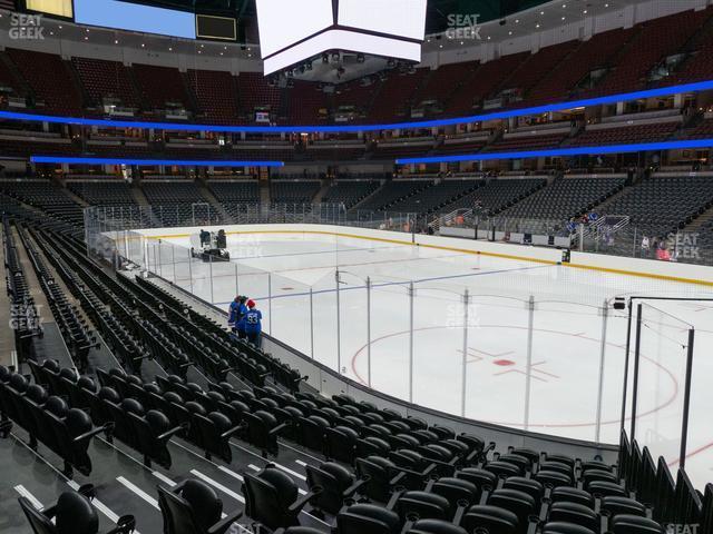 Seating view for Honda Center Section 218