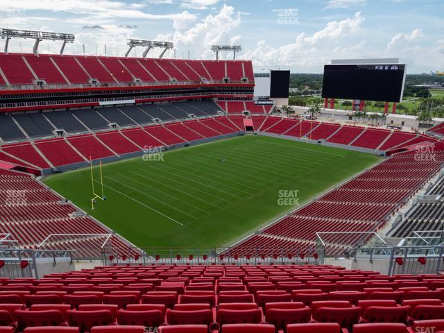 Seating view for Raymond James Stadium Section 303