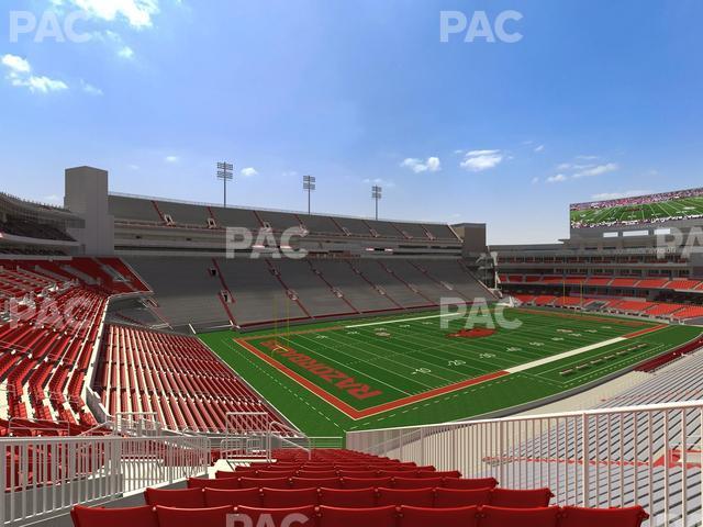 Seating view for Razorback Stadium Section 226