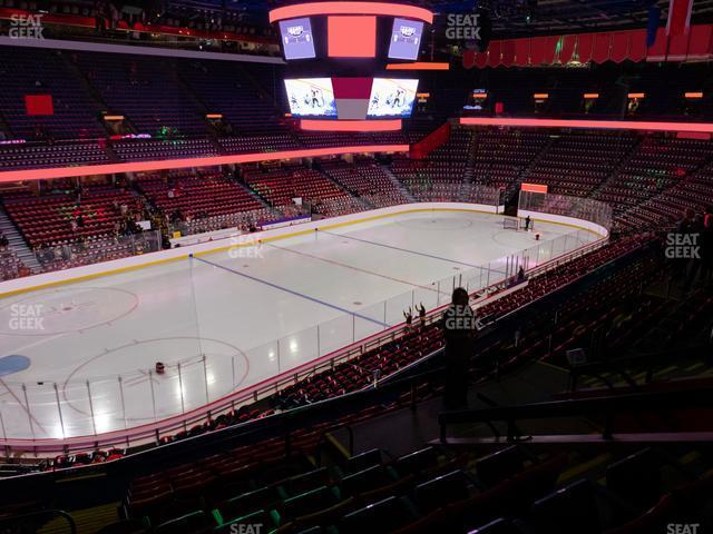 Seating view for Scotiabank Saddledome Section 223