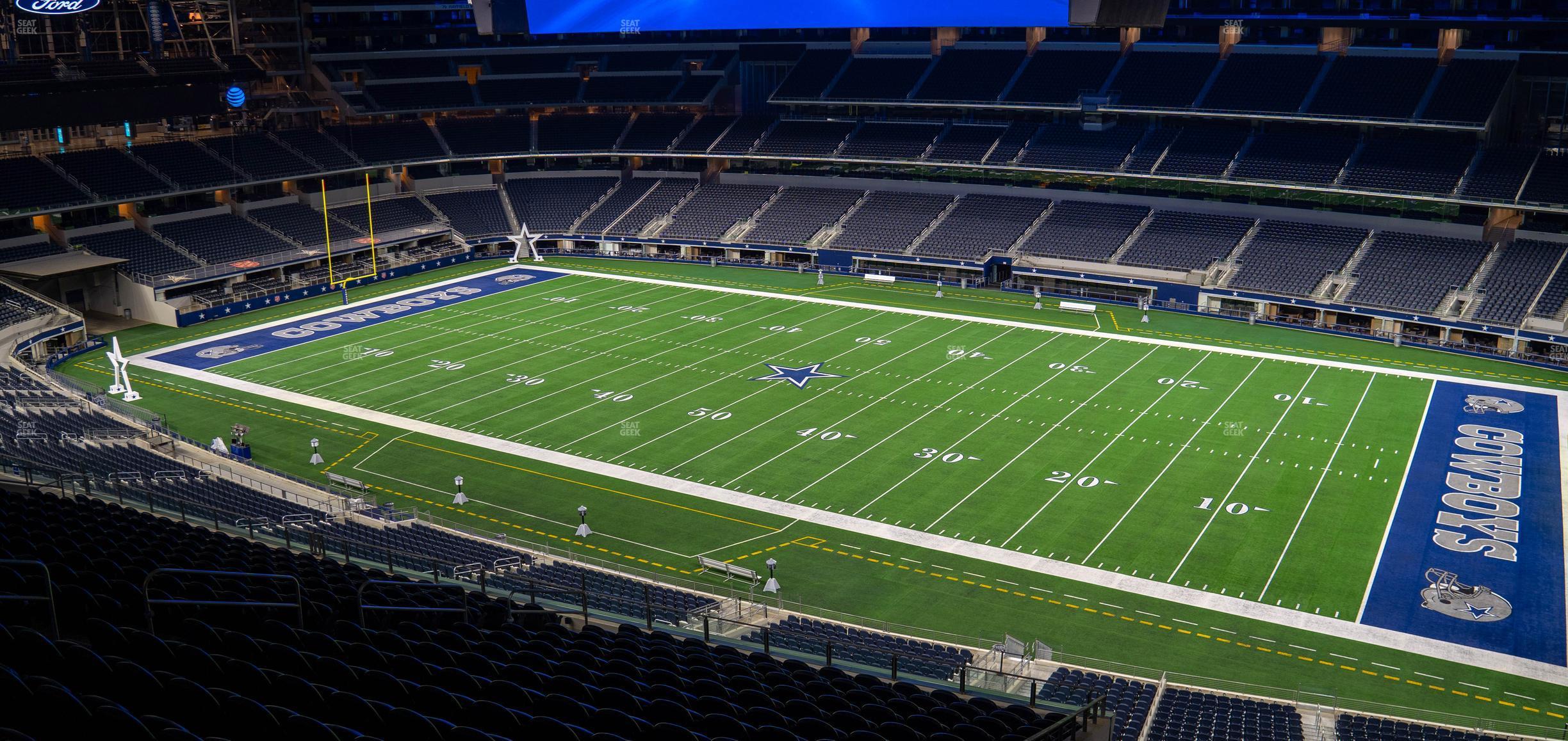 Seating view for AT&T Stadium Section Silver Suite 481