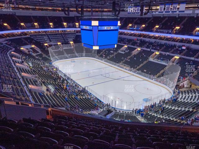 Seating view for Enterprise Center Section 332