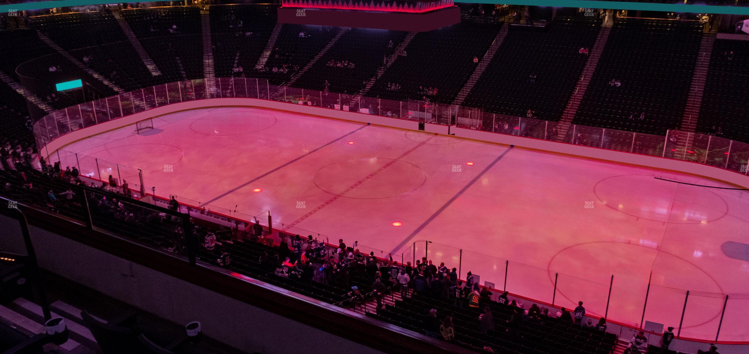 Seating view for Xcel Energy Center Section Club 23