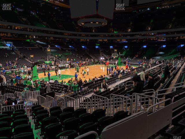 Seating view for TD Garden Section Loge 15