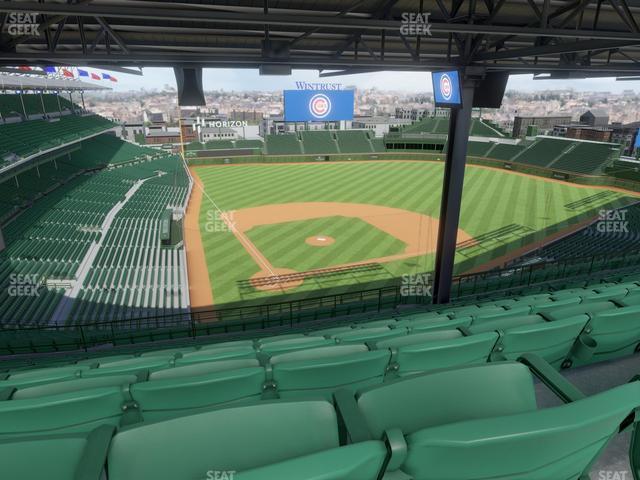 Seating view for Wrigley Field Section 420 Right