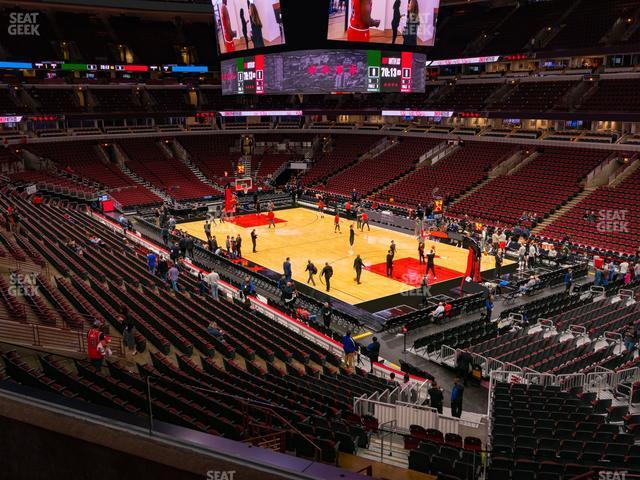 Seating view for United Center Section 213