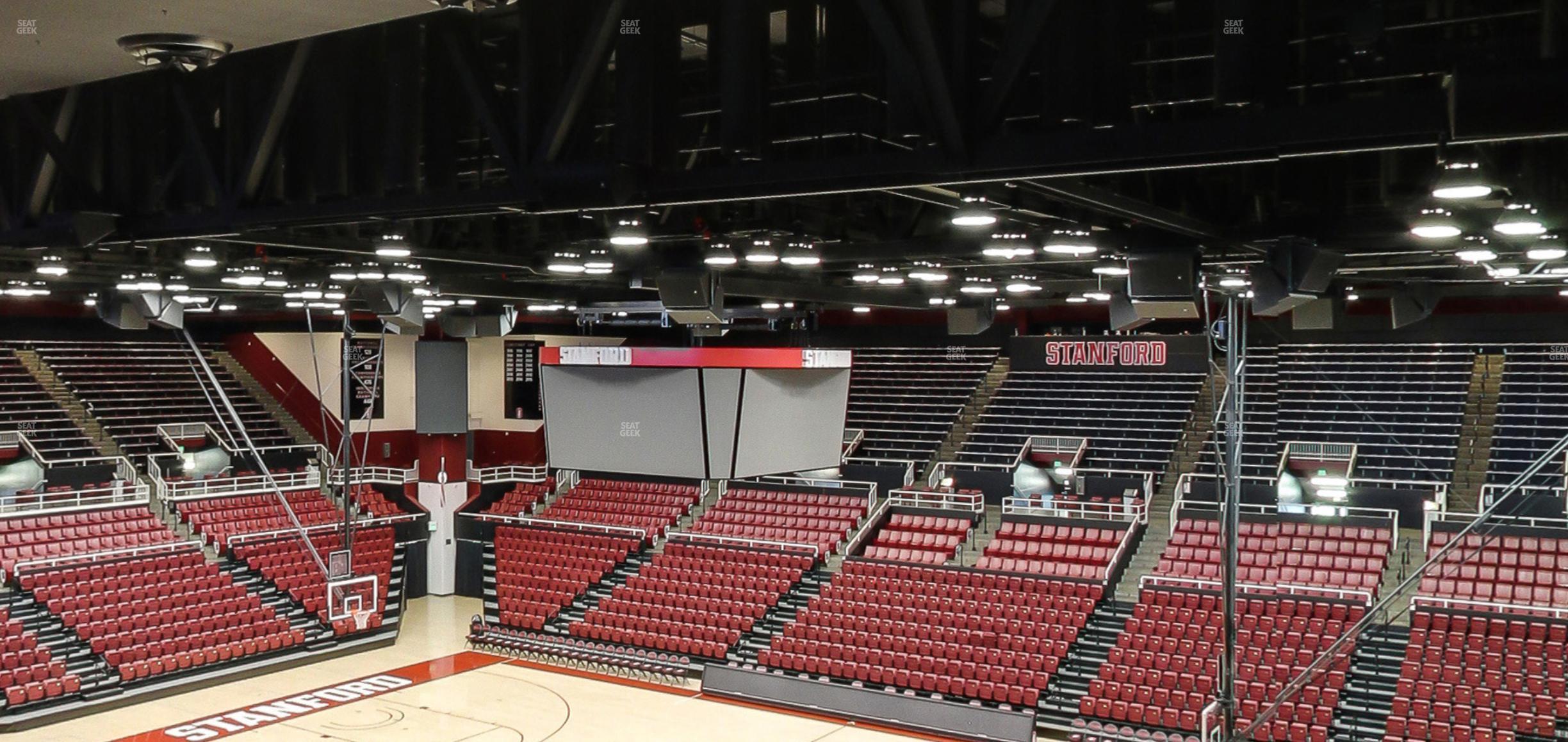 Seating view for Maples Pavilion Section 13