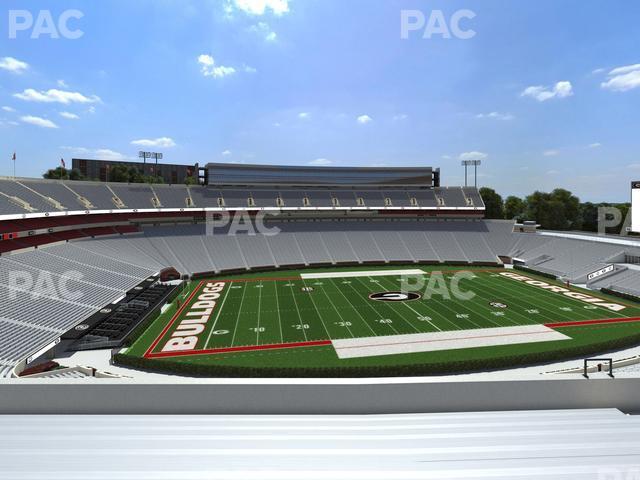 Seating view for Sanford Stadium Section 309