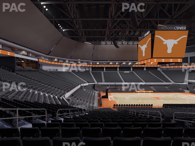 Seating view for Moody Center ATX Section 109