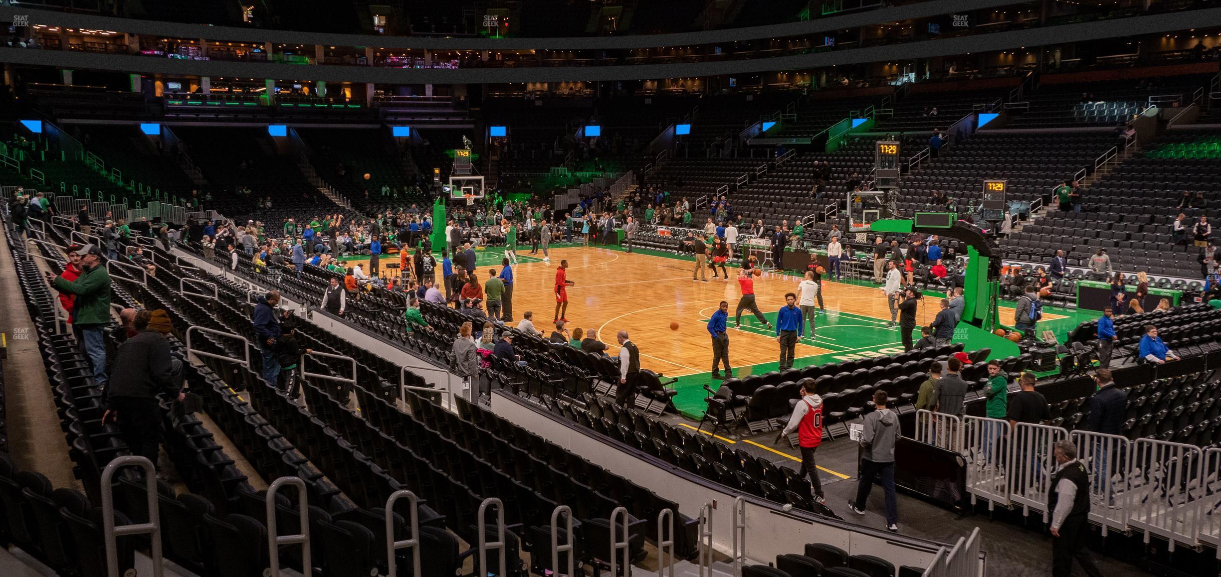 Seating view for TD Garden Section Loge 9