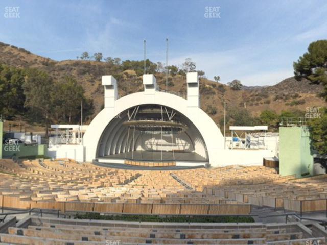 Seating view for Hollywood Bowl Section G 2