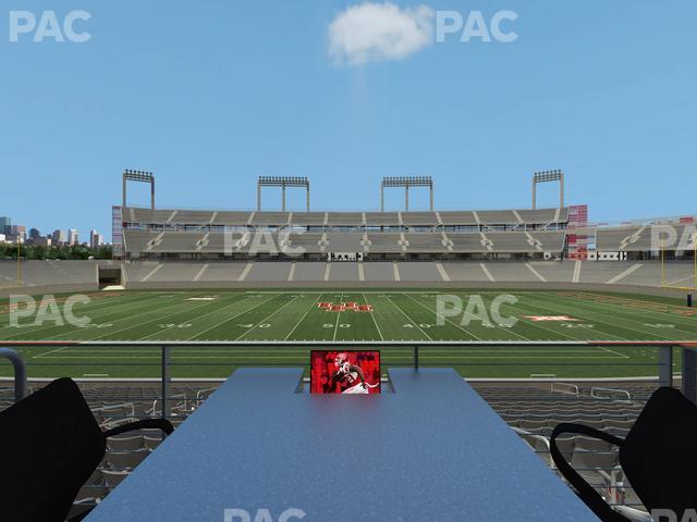 Seating view for TDECU Stadium Section Loge Box 13