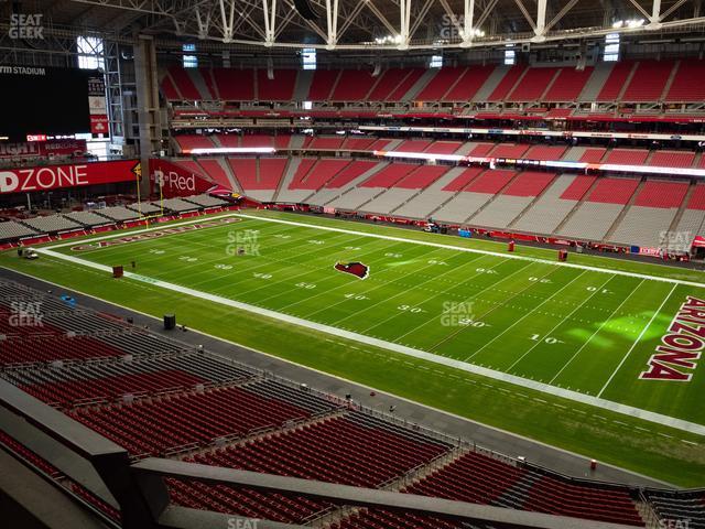 Seating view for State Farm Stadium Section Ring Of Honor 438