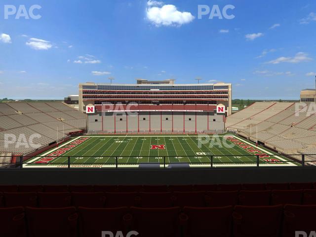 Seating view for Memorial Stadium Nebraska Section 407