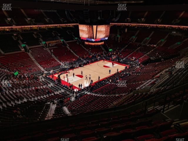 Seating view for Moda Center Section 322