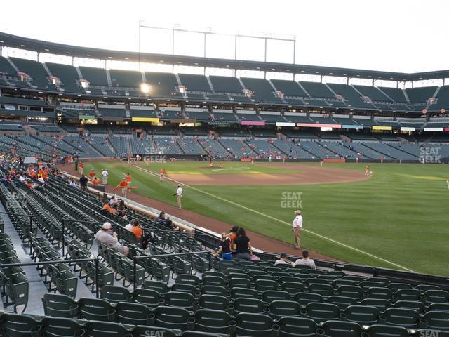 Seating view for Oriole Park at Camden Yards Section 6