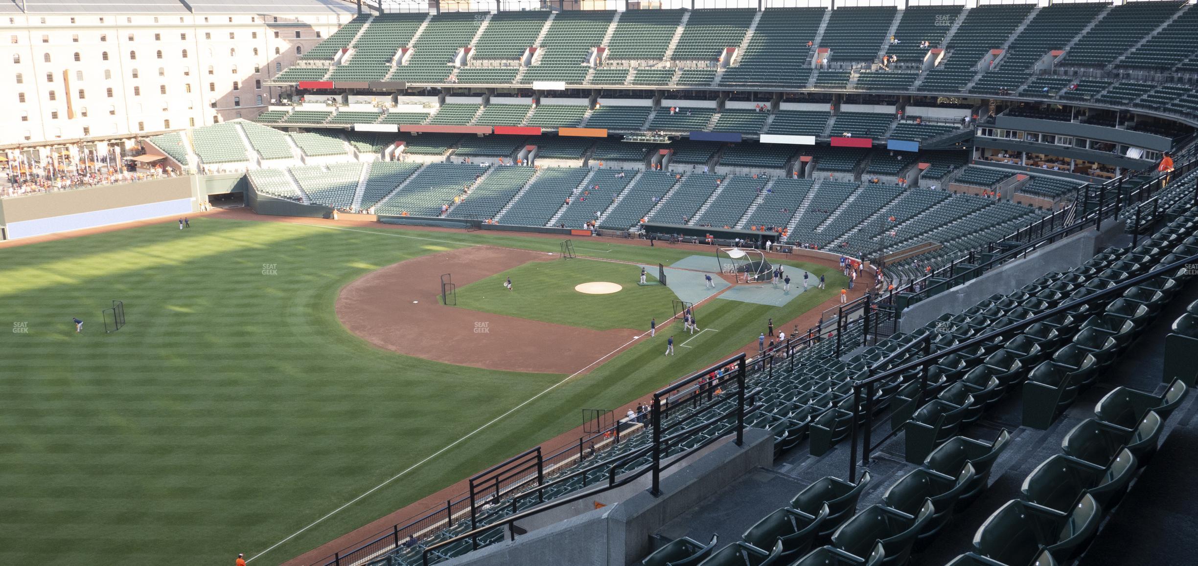 Seating view for Oriole Park at Camden Yards Section 368