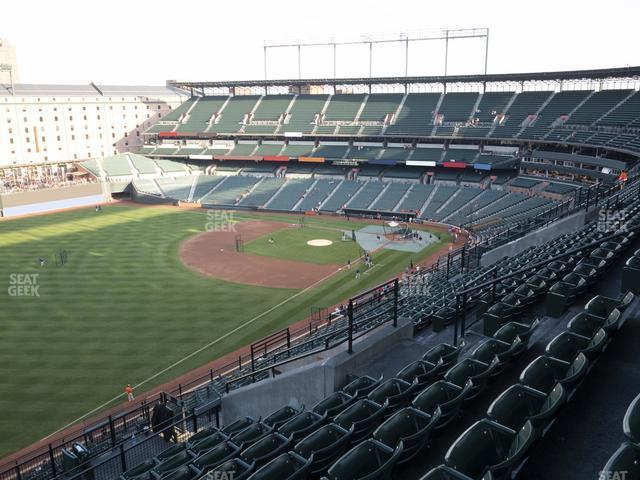 Seating view for Oriole Park at Camden Yards Section 368