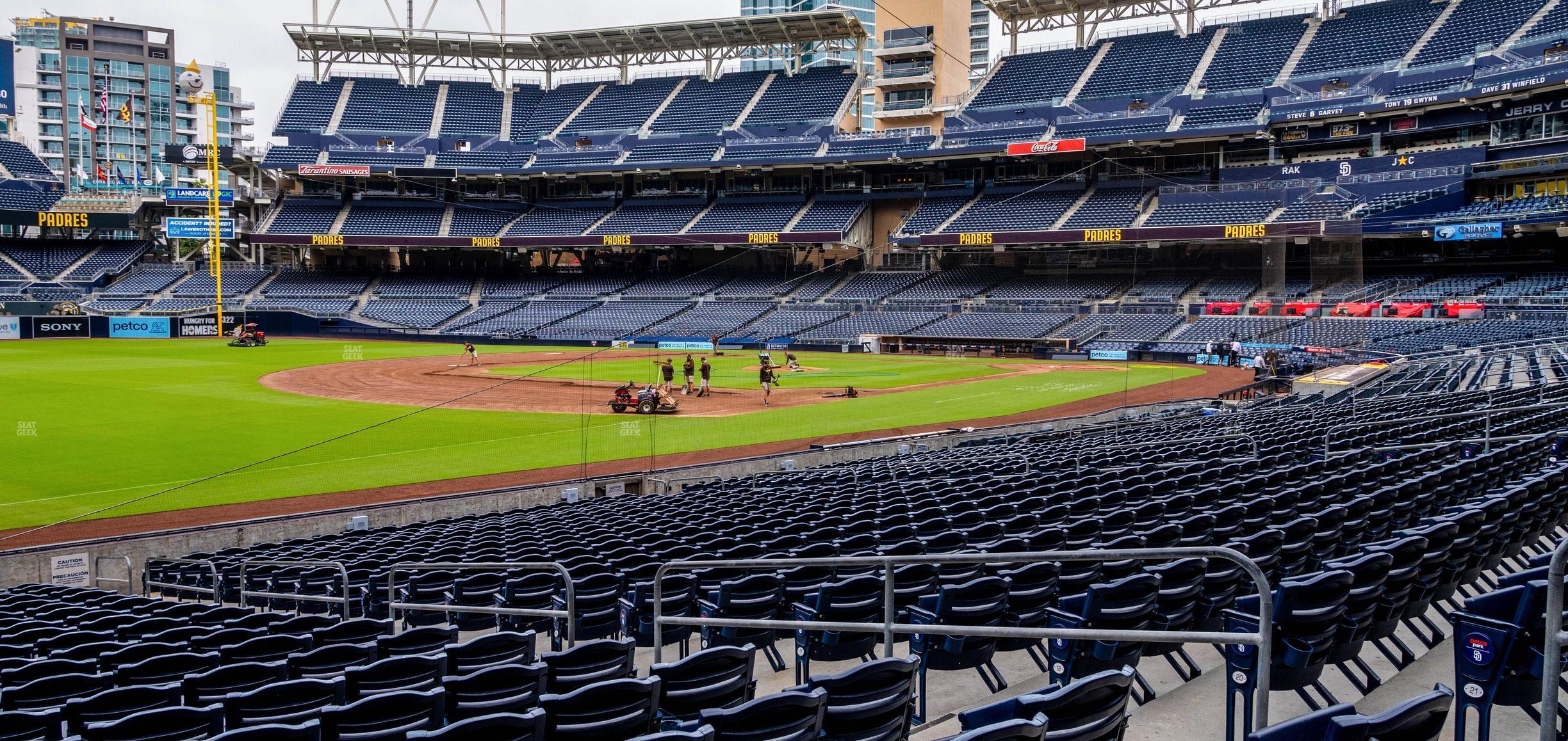 Seating view for Petco Park Section 118