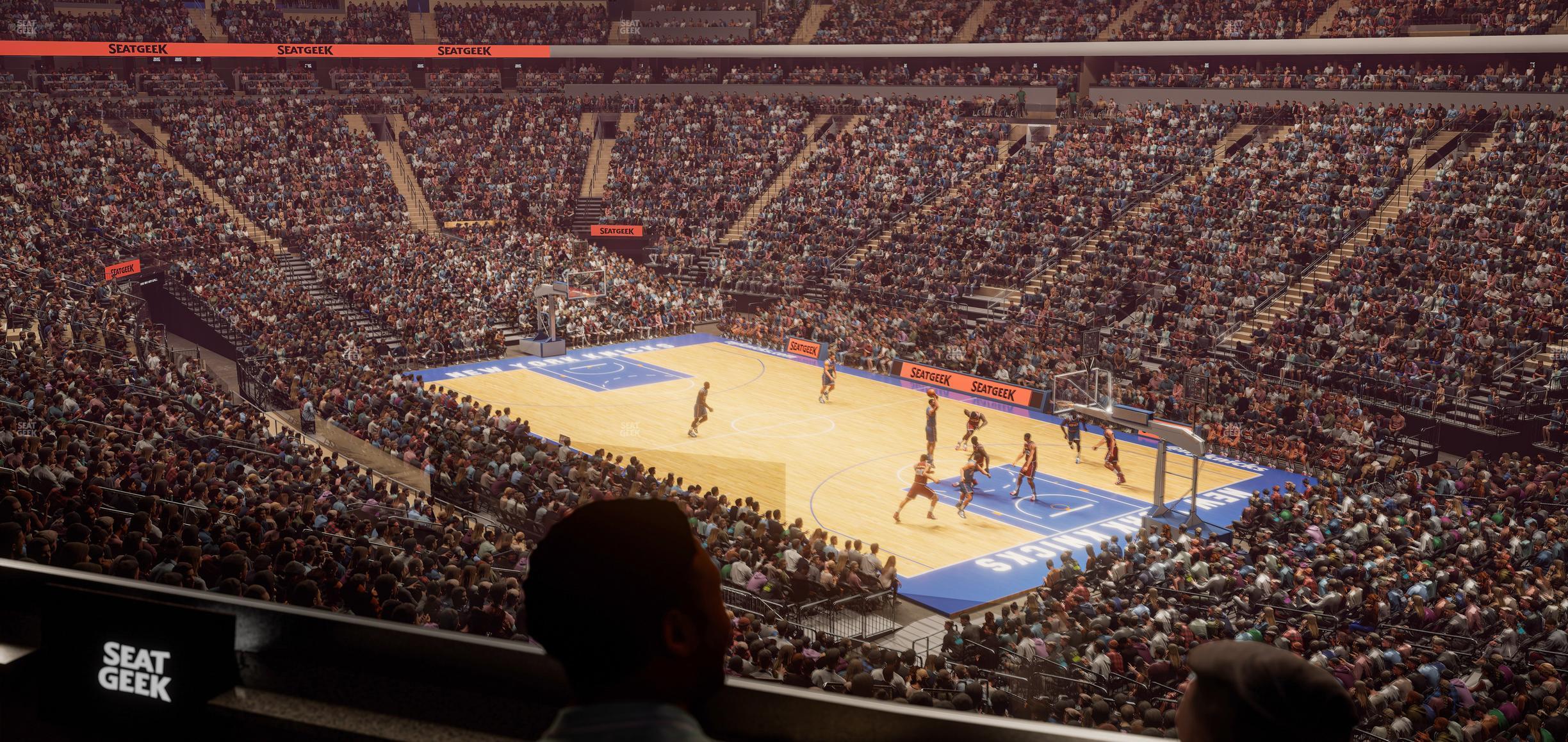 Seating view for Madison Square Garden Section Lexus Level Suite 22