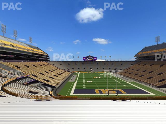 Seating view for Tiger Stadium Section 418