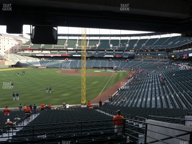 Seating view for Oriole Park at Camden Yards Section 77