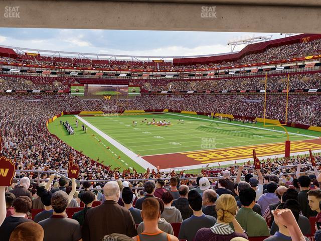 Seating view for Northwest Stadium Section 214