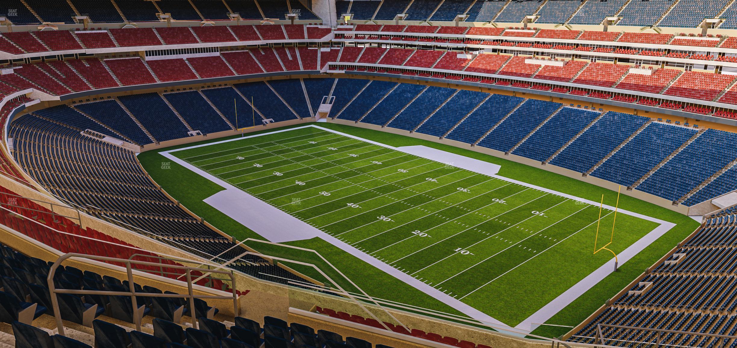 Seating view for NRG Stadium Section 628