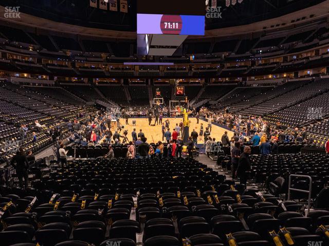 Seating view for Ball Arena Section 138