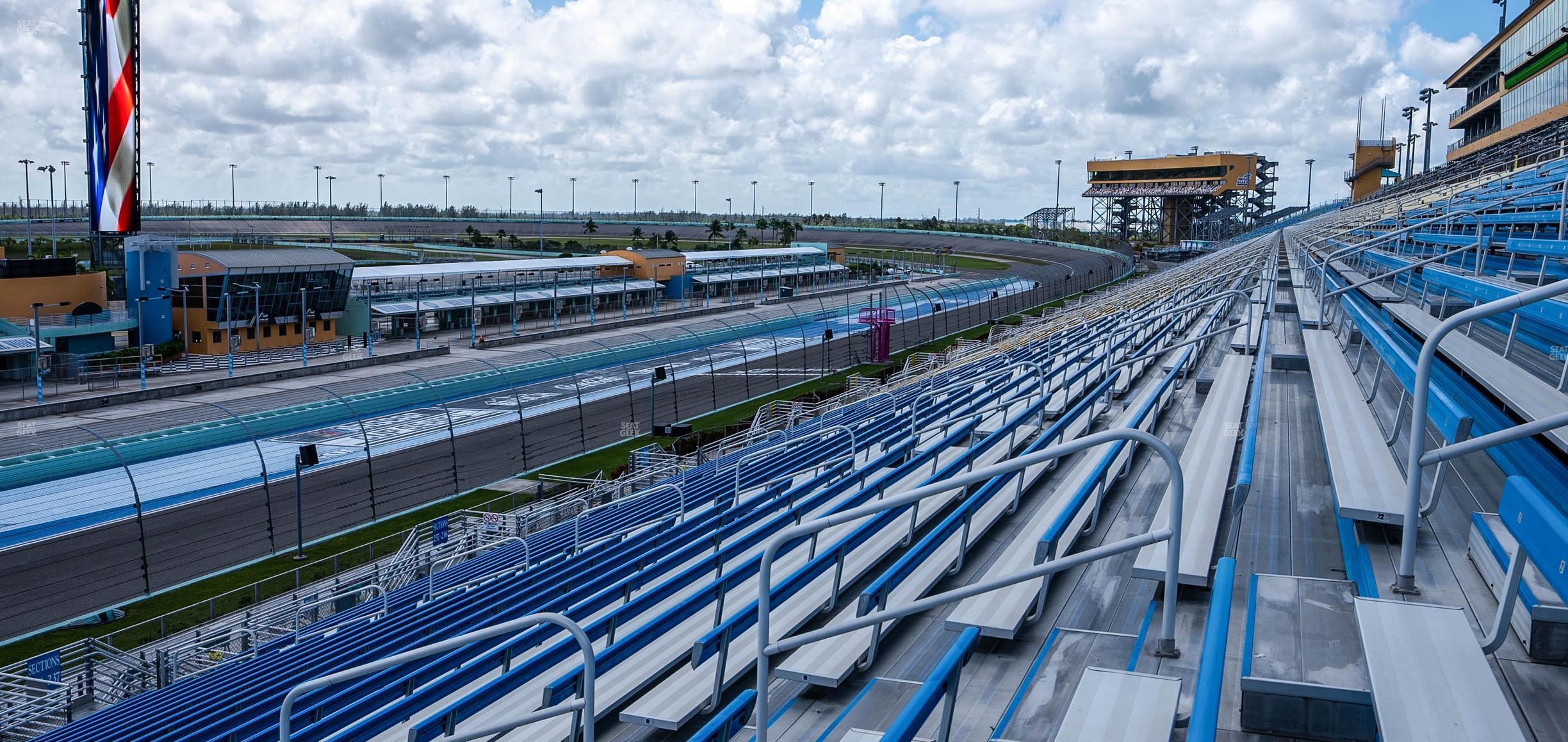 Seating view for Homestead-Miami Speedway Section 239