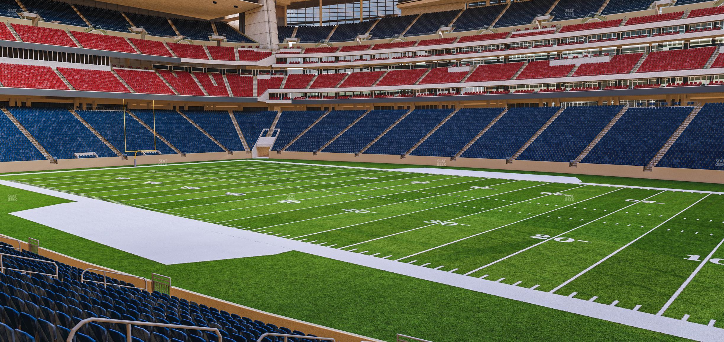 Seating view for NRG Stadium Section 103