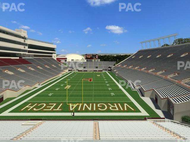 Seating view for Lane Stadium Section 405