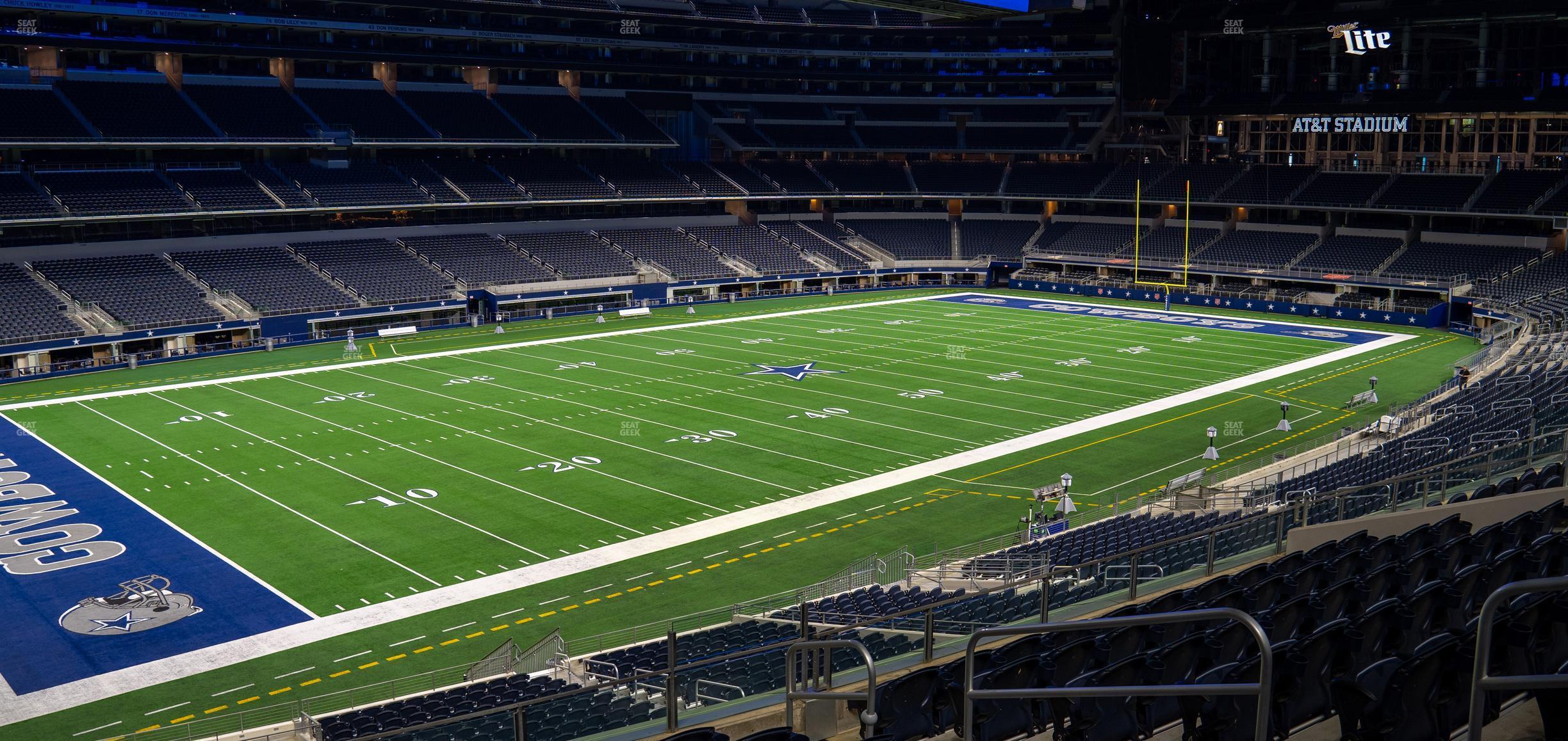 Seating view for AT&T Stadium Section 241