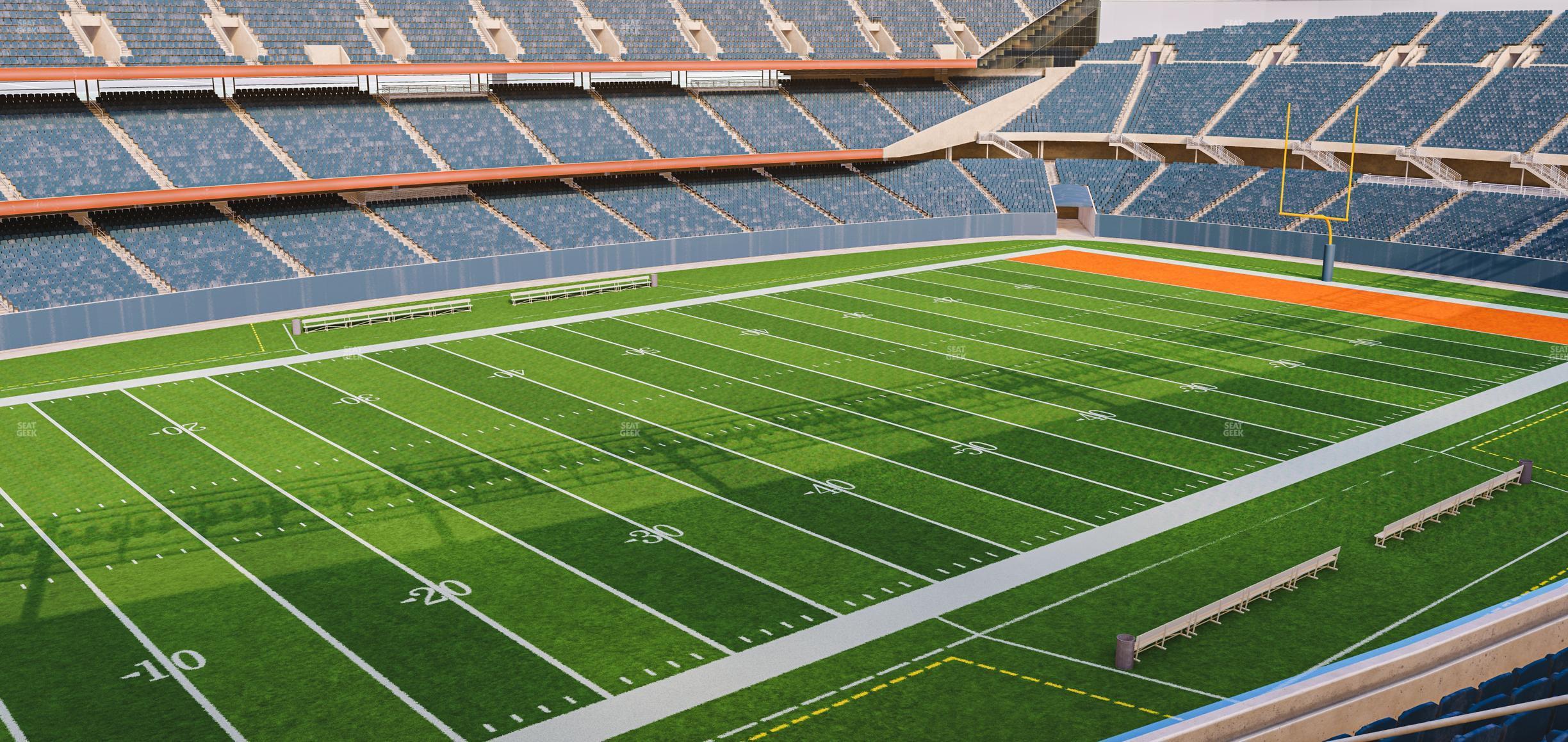 Seating view for Soldier Field Section 342