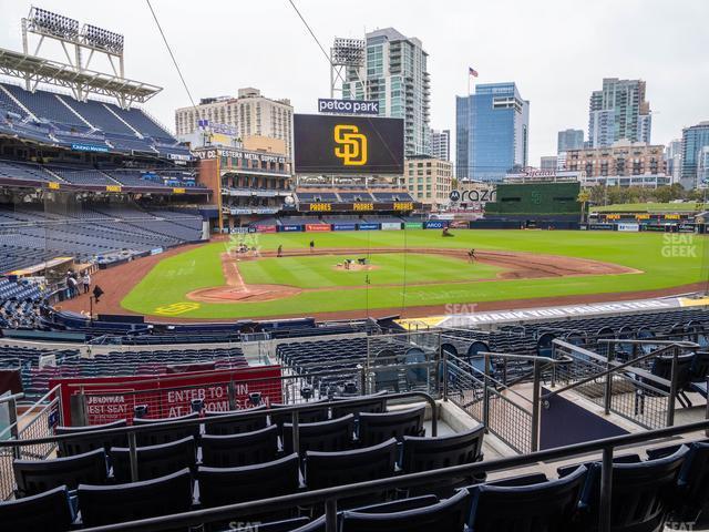 Seating view for Petco Park Section Premier Club K