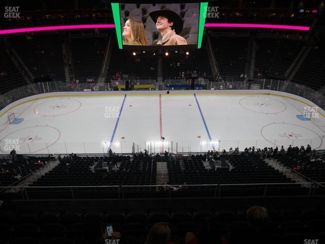 Seating view for T-Mobile Arena Section 223