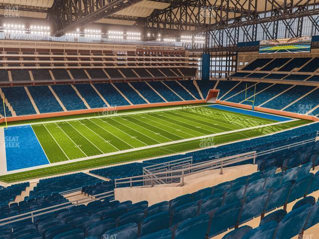 Seating view for Ford Field Section 327