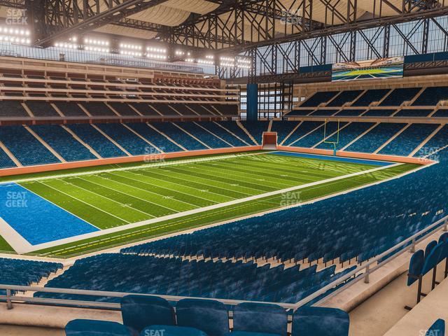 Seating view for Ford Field Section 225